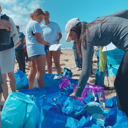 Beach Cleanup Volunteers