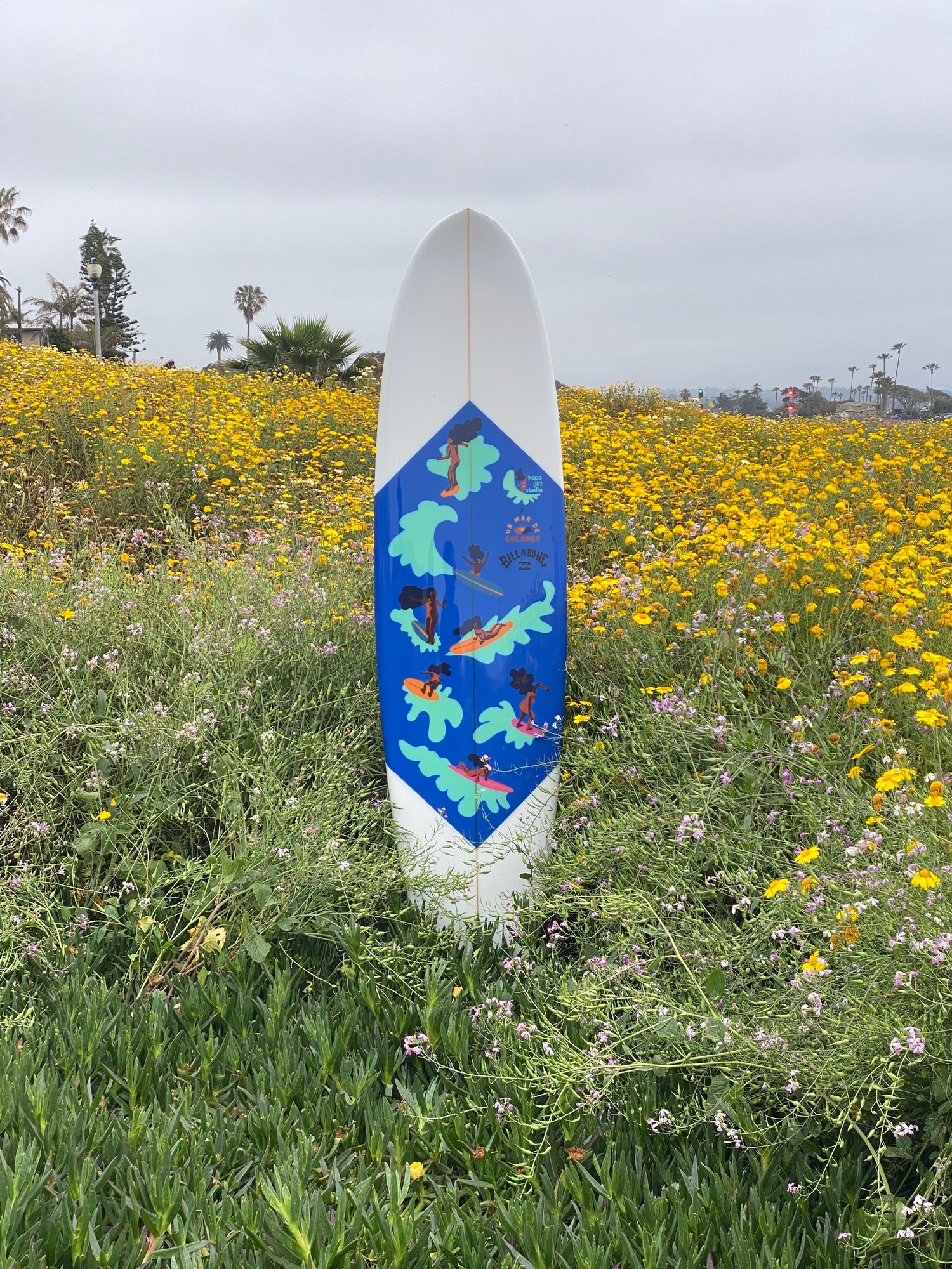 Custom Artwork Surfboard